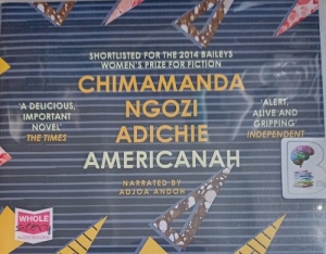 Americanah written by Chimamanda Ngozi Adichie performed by Adjoa Andoh on Audio CD (Unabridged)